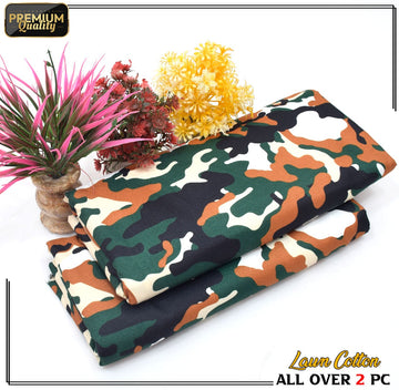 2 Piece Soft | Lightweight & Stylish Printed  Lawn Cotton Suit - BDF#115