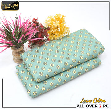 2 Piece Soft | Lightweight & Stylish Printed  Lawn Cotton Suit - BDF#118