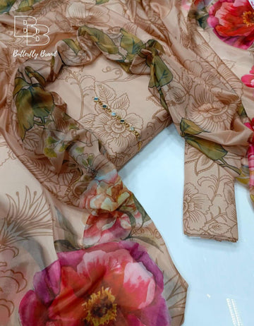 Printed Lawn 3Piece suit