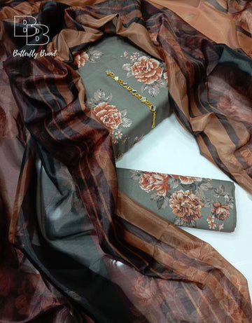 Printed Lawn 3Piece suit