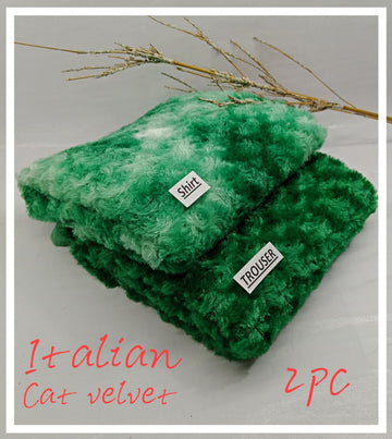 Indan 2-Piece Stone Velvet