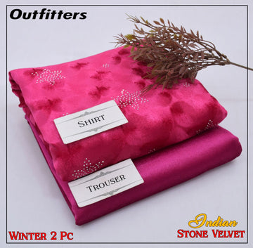 Indan 2-Piece Stone Velvet