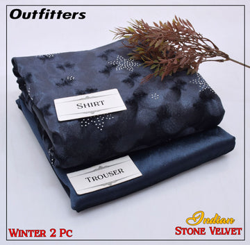 Indan 2-Piece Stone Velvet