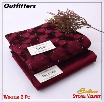 Indan 2-Piece Stone Velvet