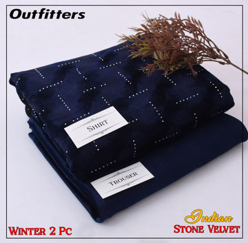 Indan 2-Piece Stone Velvet