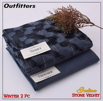 Indan 2-Piece Stone Velvet