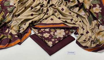 Dhanak With Dhanak Dupatta