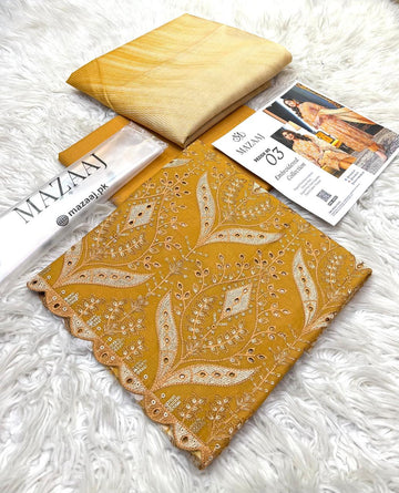 Lawn Chiken Kari 3 Piece Suit