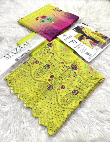 Lawn Chiken Kari 3 Piece Suit