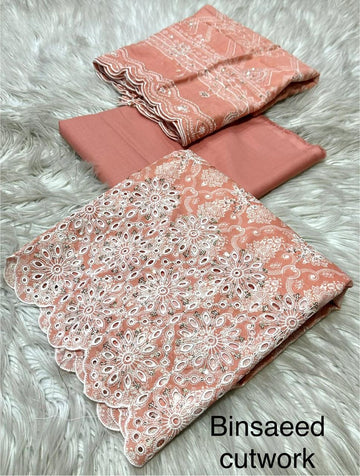 Lawn Chiken Kari 3 Piece Suit