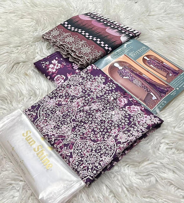 Lawn Chiken Kari 3 Piece Suit