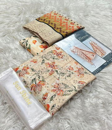 Lawn Chiken Kari 3 Piece Suit