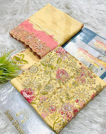 Lawn Chiken Kari 3 Piece Suit