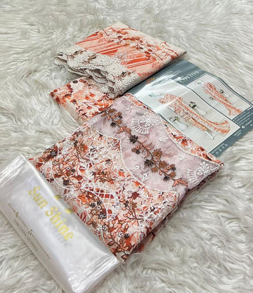 Lawn Chiken Kari 3 Piece Suit