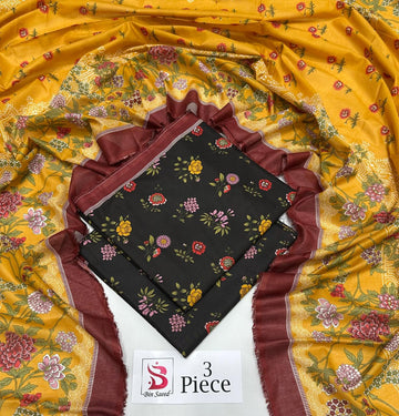 Printed Lawn 3 Piece Suit
