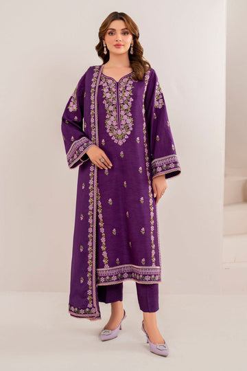 Embroidered Lawn Fancy 3 Piece Dress