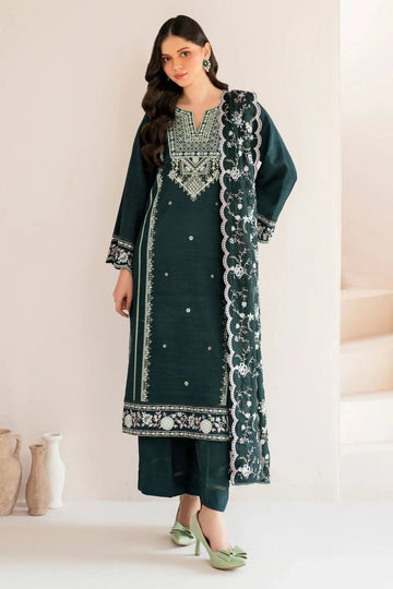Embroidered Lawn Fancy 3 Piece Dress