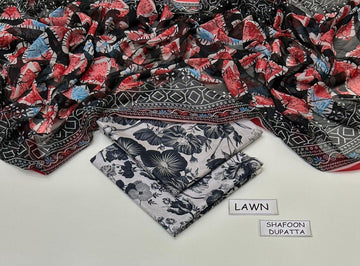 Print lawn 3pc Suit