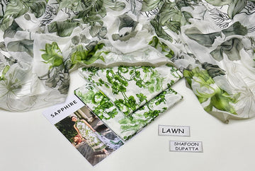 Print lawn 3pc Suit
