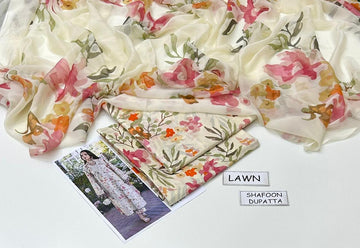 Print lawn 3pc Suit