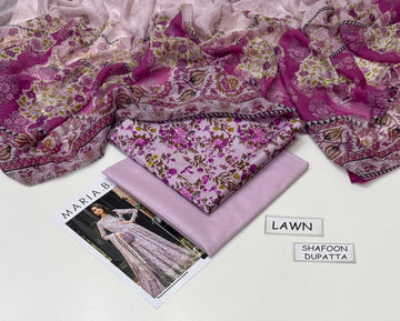 Print lawn 3pc Suit