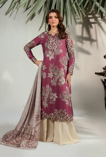 Emb Lawn 3 Piece Suit