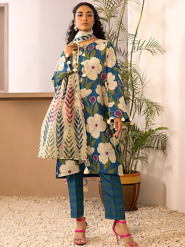 Emb Lawn 3 Piece Suit