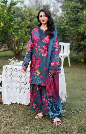 Emb Lawn 3 Piece Suit